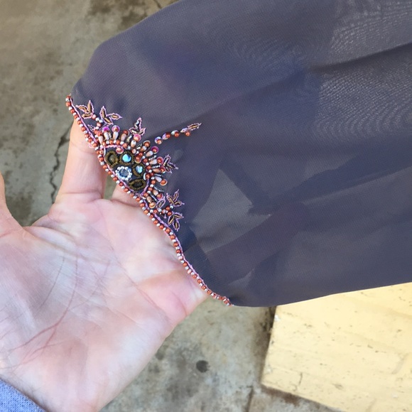 🔸Middle Eastern hand beaded tunic blouse - Picture 5 of 8